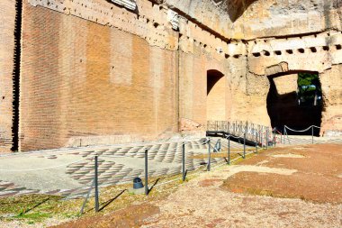 Terme di Caracalla ya da Roma, İtalya 'daki Caracalla Hamamları