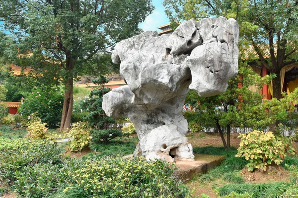 Kamienne Rzeźby Hengdian Film Television City Prowincja Zhejiang Chiny — Zdjęcie stockowe