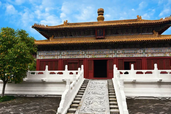 Cidade Hengdian Filme Televisão Panorama Pequim Cidade Proibida Província Zhejiang — Fotografia de Stock