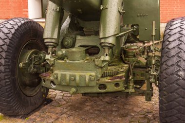 St. Petersburg, Rusya 'daki Peter ve Paul Kalesindeki Topçu Müzesi' nden silahlar.