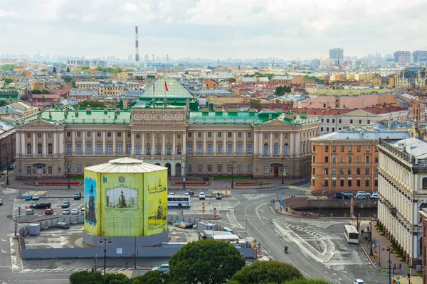 Rosja Sankt Petersburg Sierpnia 2020 Pałac Maryjski Petersburgu Rosja — Zdjęcie stockowe