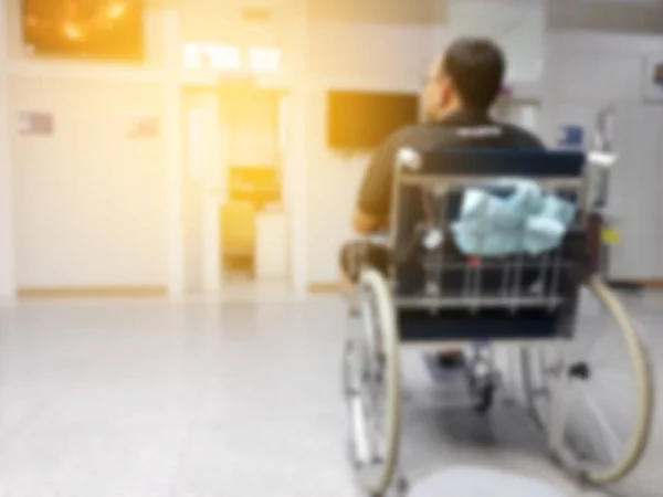 Unklares Bild Von Unbekannten Mit Krankenschwester Krankenhaus Die Auf Arzt — Stockfoto