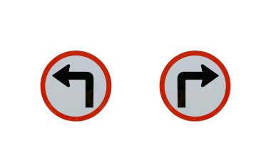 ok işareti beyaz arkaplanda izole edildi