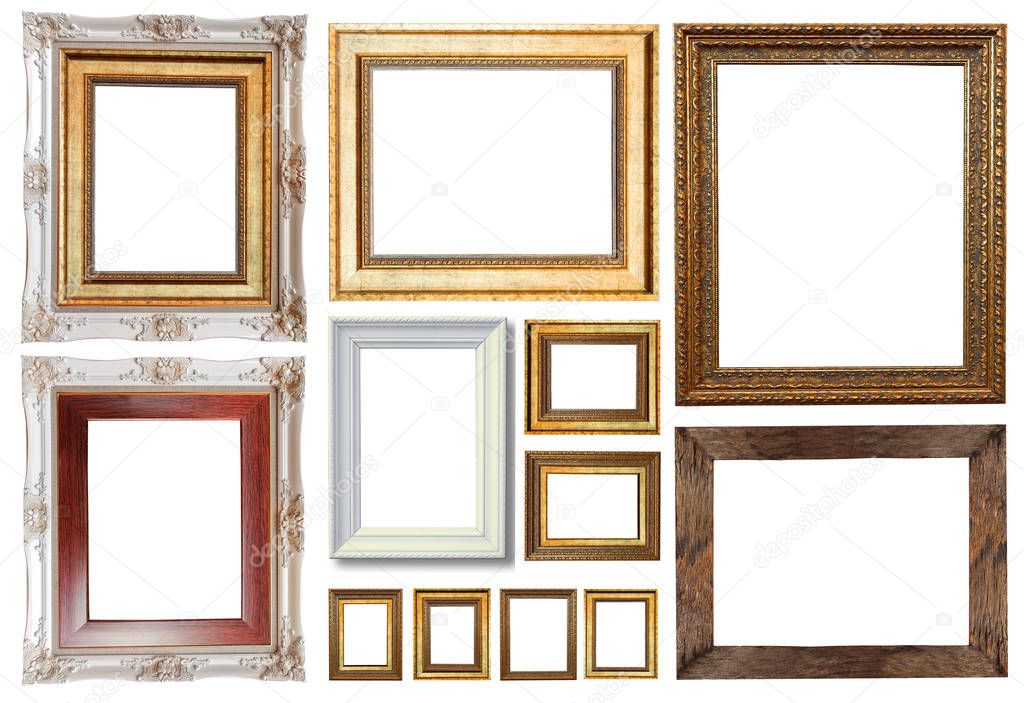 Group of luxury picture frame