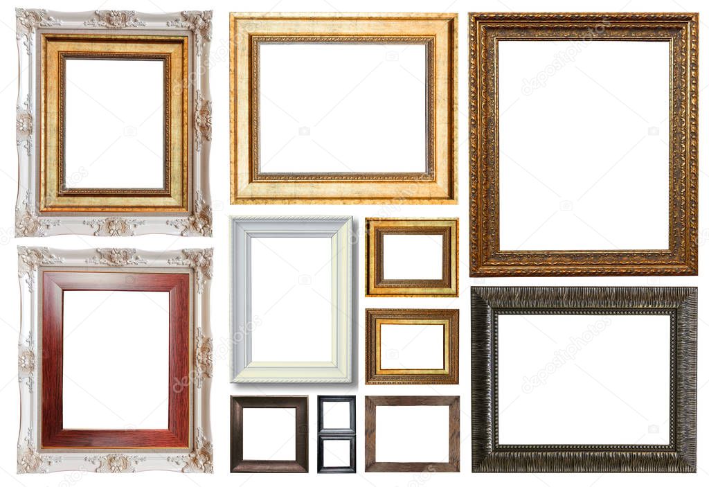 Group of luxury picture frame