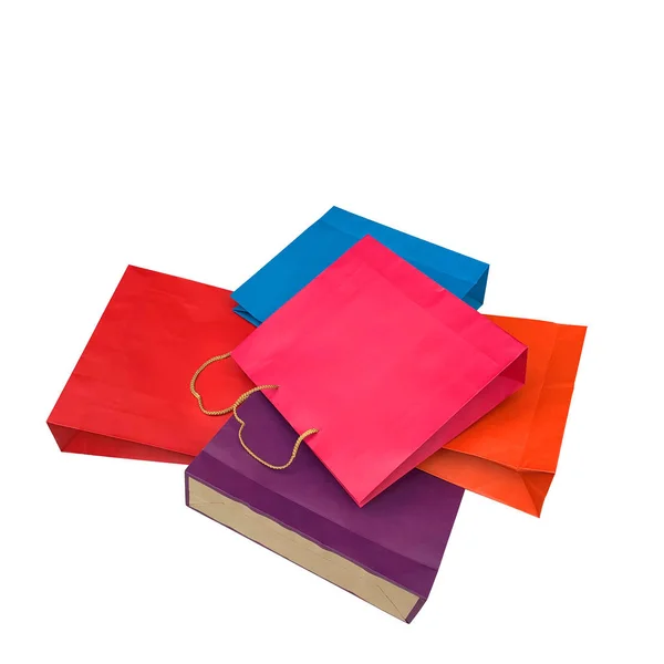 Красочные сумки — стоковое фото