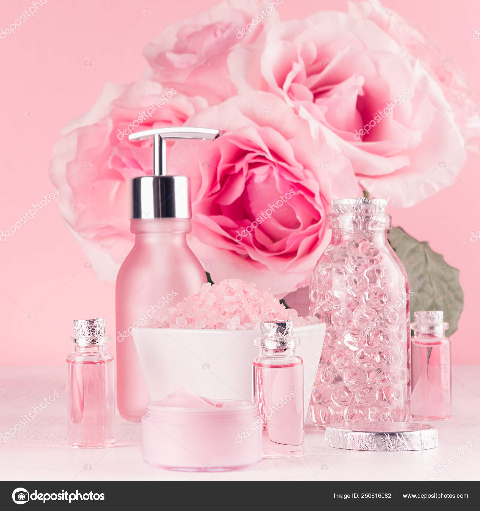 Bath Cosmetics Products Romantic Bouquet Accessories Elegant