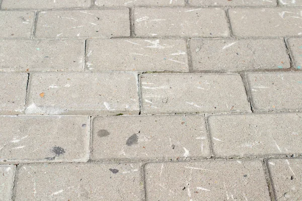 Кам'яний тротуар як вид зверху . — стокове фото