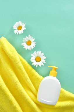 El havlusu ve papatya ile kapasite