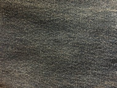 Tasarım için kopyalama alanı olan siyah kot dokusu arkaplanı