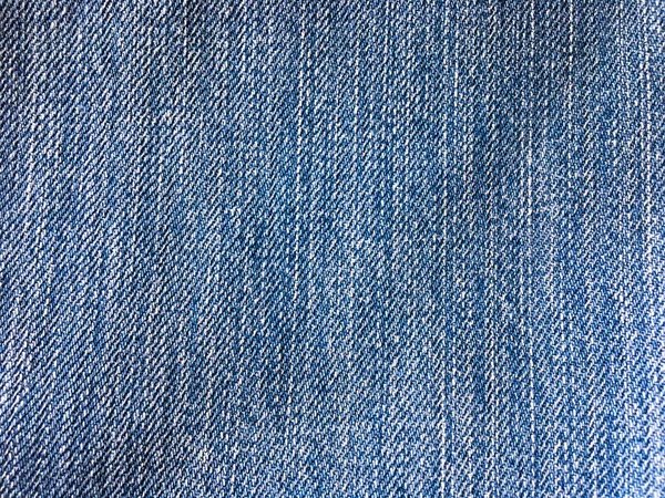 Visão Superior Fundo Textura Jeans Azul Com Espaço Cópia Para — Fotografia de Stock