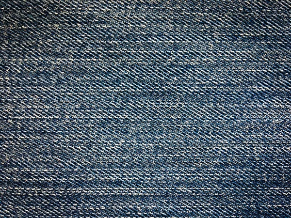 漂亮的蓝色牛仔裤纹理背景 有复制空间用于设计 — 图库照片
