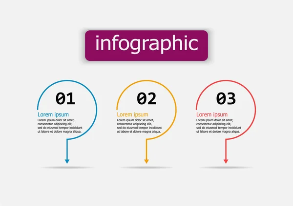 Bunte Lineare Designvorlage Zur Veranschaulichung Planung Infographic Design Business Infographic — Stockvektor