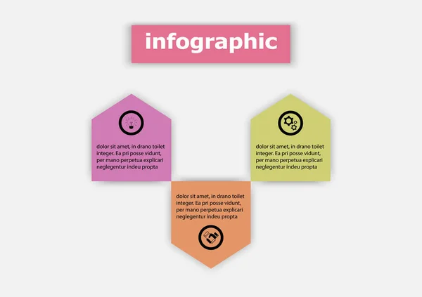 Icône Modèle Conception Vectorielle Infographie Pour Illustration Plan Chronologique Infographie — Image vectorielle