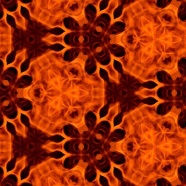 Alevli bir ateşin parlak arkaplanı