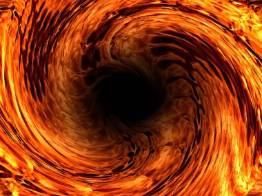 Alevli bir ateşin parlak arkaplanı