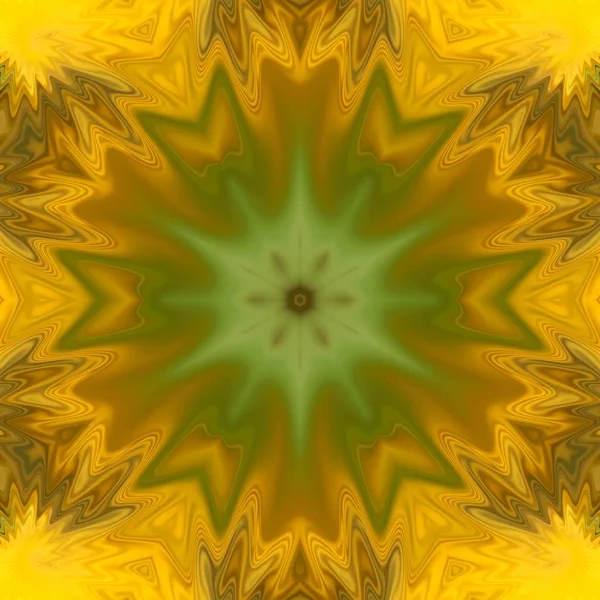 Иллюстрация Иллюстрация Зеленого Желтого Фона — стоковое фото