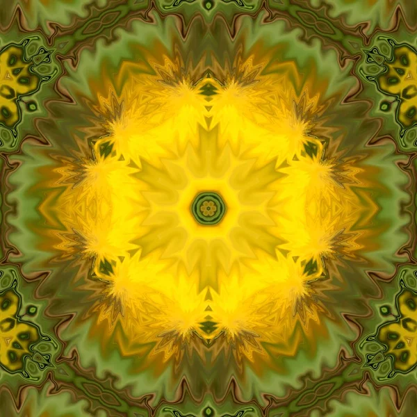 Ilustración Ilustración Verde Amarillo Para Fondo — Foto de Stock