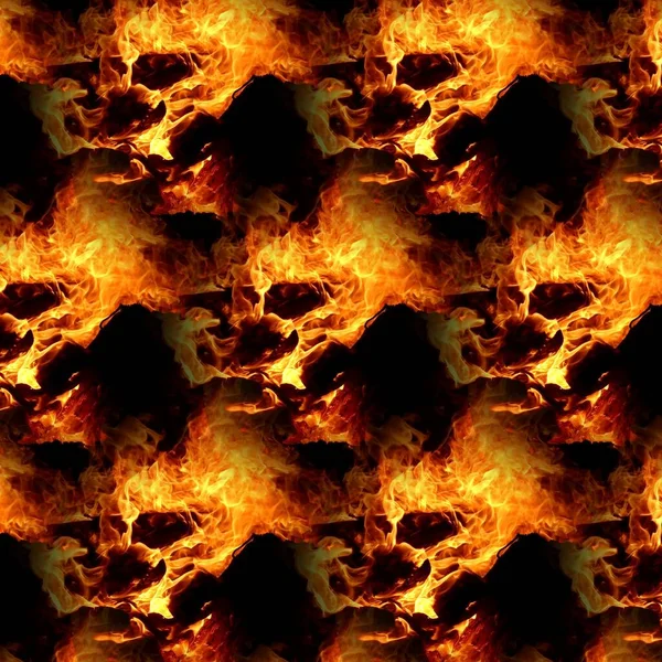 Яркий Фон Огненного Пламени Огня — стоковое фото