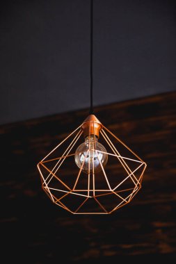 Arka planda Retro Lamba, kapat