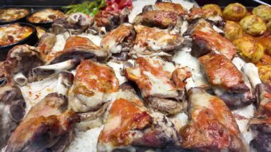 Peynirli kuzu ve pilav..