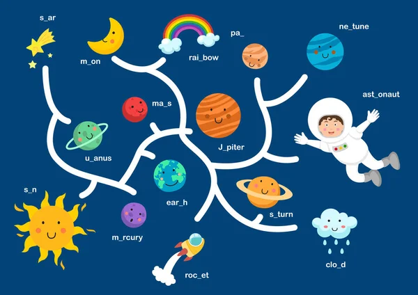 Ilustrasi Vektor Permainan Pendidikan Maze - Stok Vektor