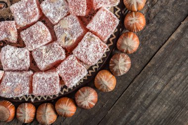 Türk Lokumu, fındık ile Doğu incelik