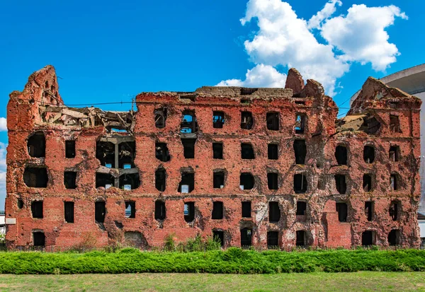 Rovine Del Vecchio Mulino Nella Città Volgograd Russia — Foto Stock