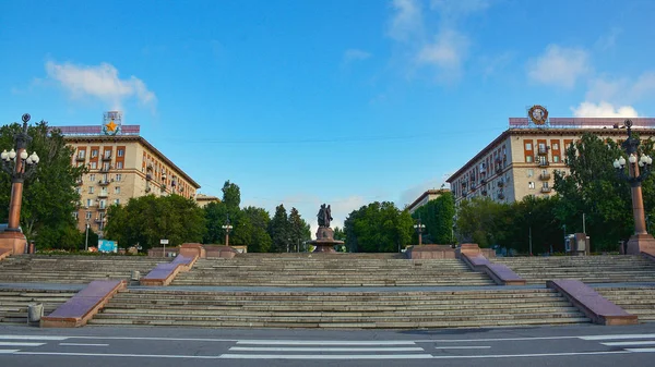 Набережна Місто Волгоград — стокове фото