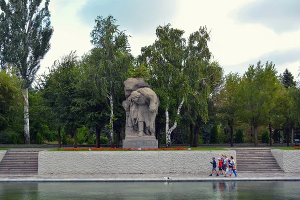 Rússia Volgograd Maio 2018 Complexo Memorial Mamayev Kurgan — Fotografia de Stock