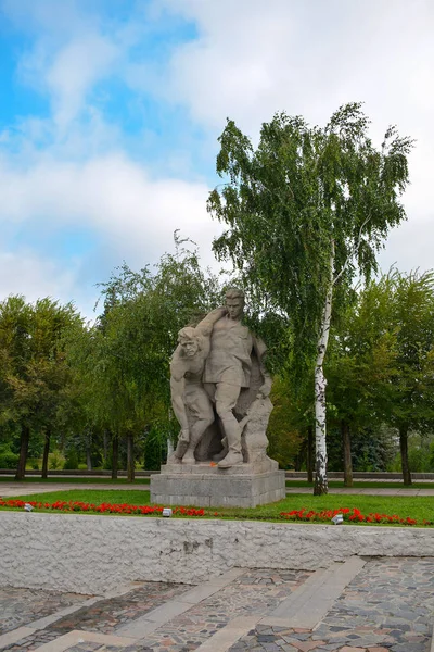 Rusia Volgogrado Mayo 2018 Complejo Conmemorativo Mamayev Kurgan — Foto de Stock