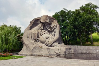 Rusya, Volgograd, 17 Mayıs 2018. Memorial karmaşık Mamayev Kurgan