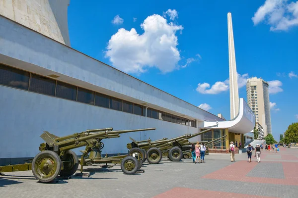 Rosja Volgograd Maja 2018 Wystawa Sprzętu Wojskowego Wojny Światowej — Zdjęcie stockowe