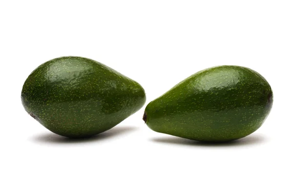 Avocado Een Witte Achtergrond — Stockfoto