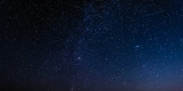 Céu Noturno Com Estrelas Galáxia Espaço Exterior Fundo Universo — Fotografia de Stock