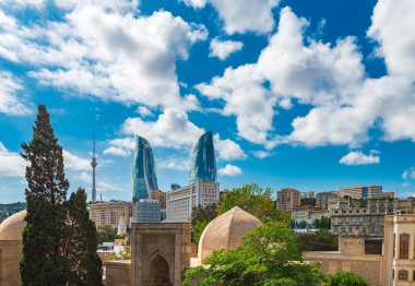 Şirvanşahlar Sarayı, Icheri Şirvanşahlar Sarayı görünümüne