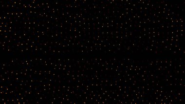 Gece arka planda LED ışıklar