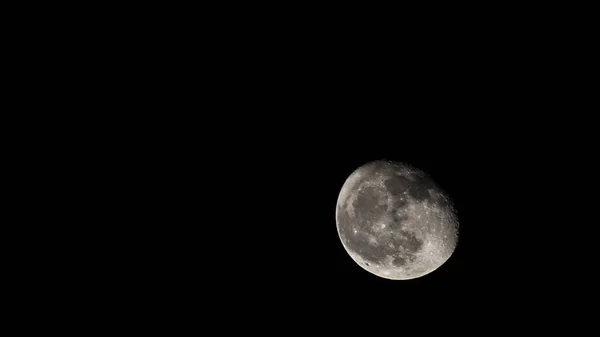 Mond Schwarzen Himmel — Stockfoto