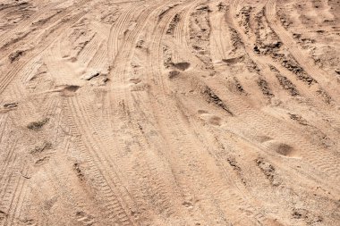 Araba parça içinde belgili tanımlık Kum Çölü'nde