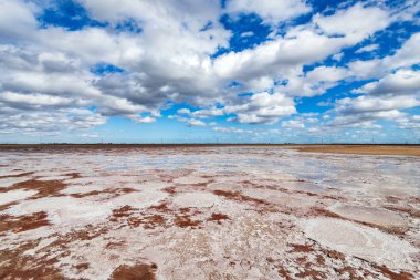 Tuz Gölü sahne kurutulmuş