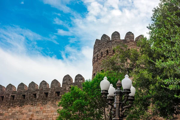 Antigua Muralla Fortaleza Torre — Foto de Stock