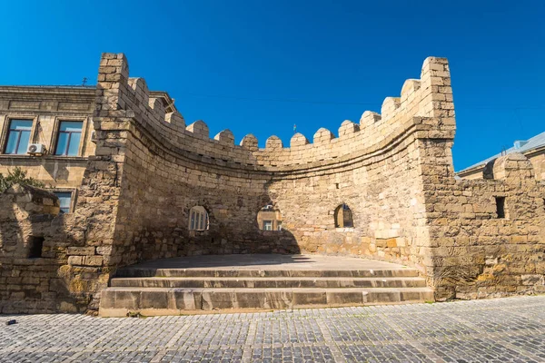 Centro Histórico Icheri Sheher Ciudad Bakú República Azerbaiyán — Foto de Stock