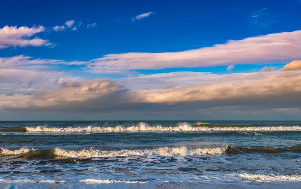 Olas Mar Tormenta — Foto de Stock