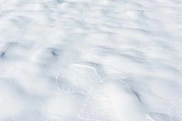 Grandes Nevadas Campo Cubierto Nieve — Foto de Stock