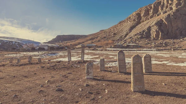 Starověké Arabský Hřbitov Highlands — Stock fotografie