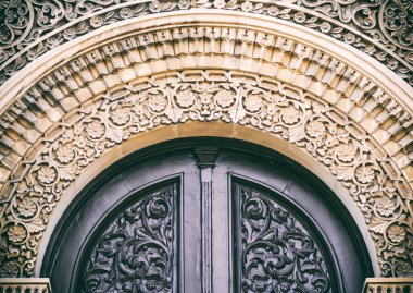 Eski bir mimari ev parçası