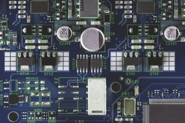 Pcb'deki elektronik bileşenler