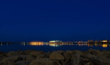 Bakü, Azerbaycan 24 Mayıs 2019 Uefa Avrupa Ligi Stadyumu