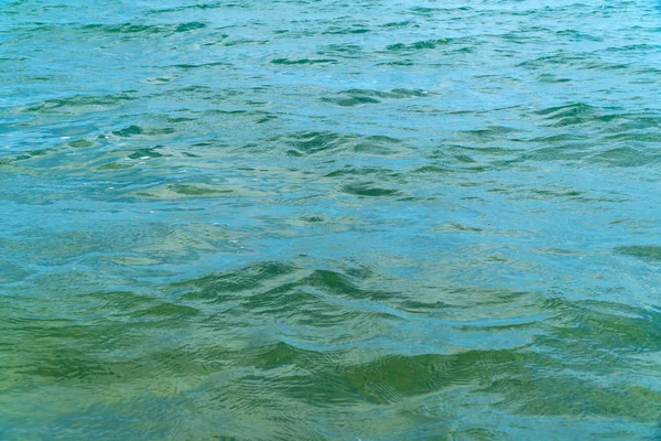 Turquesa superfície de água textura de fundo — Fotografia de Stock