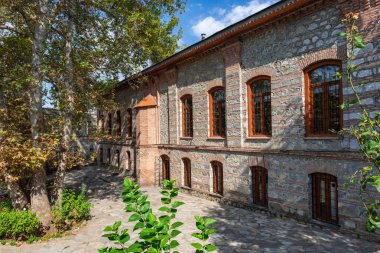 Azerbaycan'ın Şaki şehrinde İmam Ali eski camii